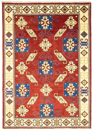 Orientalsk tæppe - 241 x 172 cm - rød