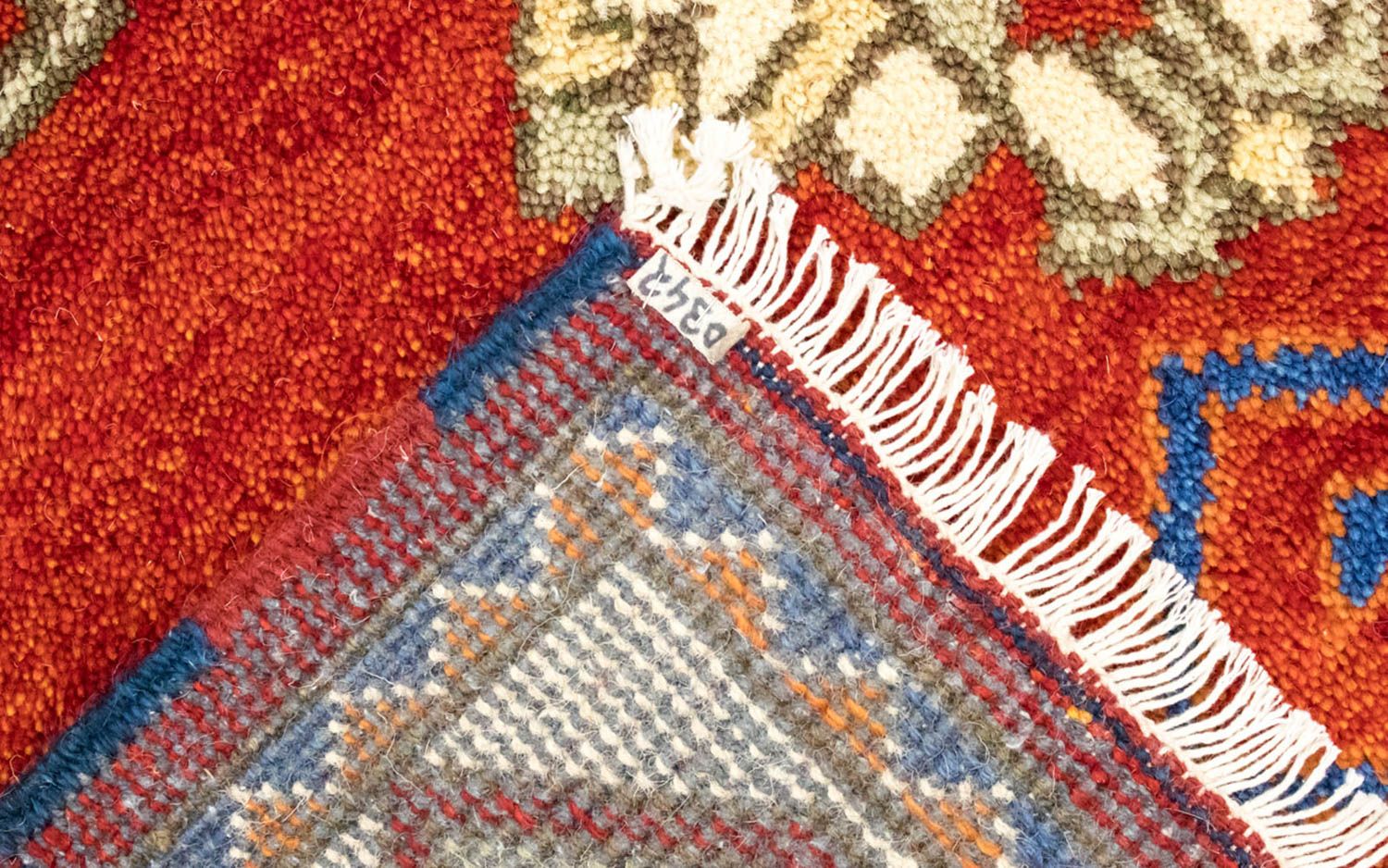 Orientalsk tæppe - 241 x 172 cm - rød