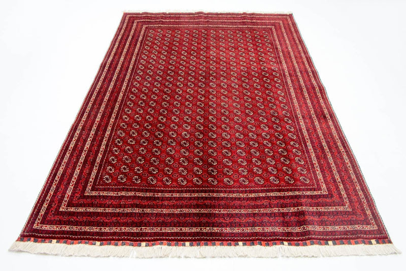Afghansk tæppe - Bukhara - 300 x 195 cm - rød