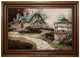 Billede tæppe 85x60cm - Orientalsk tæppe