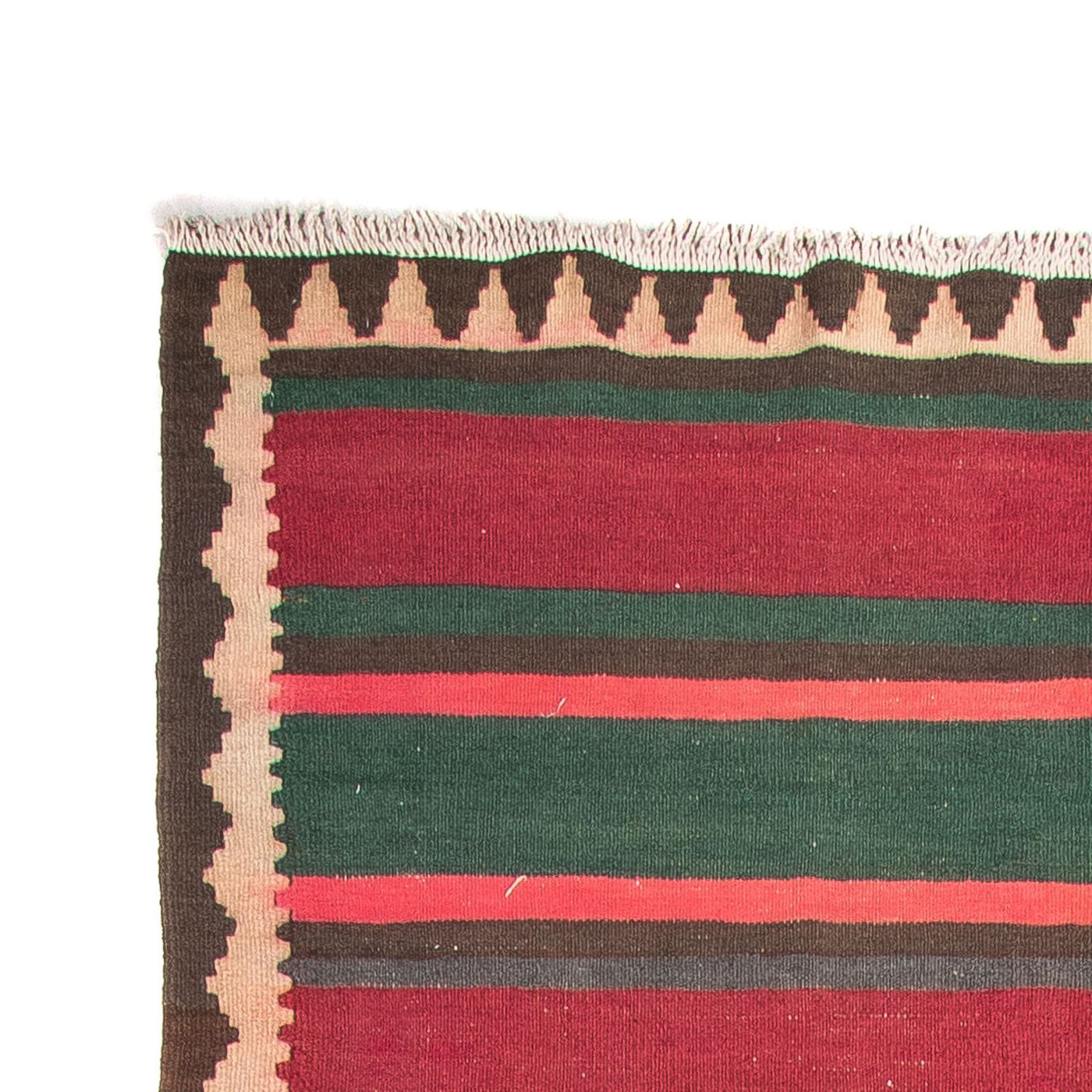 Antikt kilim Tæppe 400x142cm