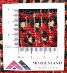 Løber Turkaman-tæppe - 100 x 50 cm - rød