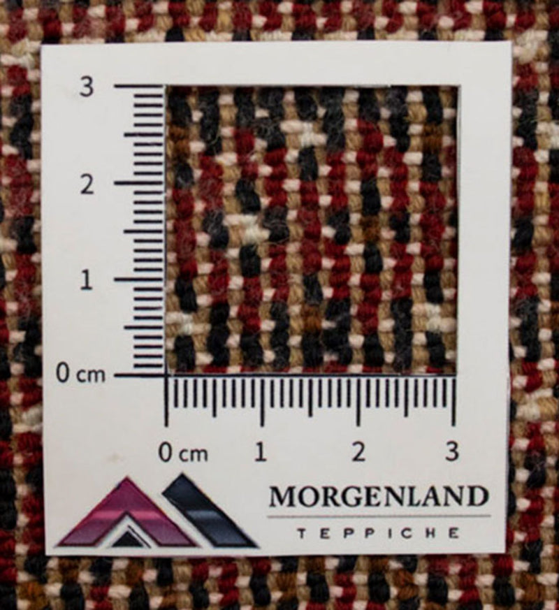 Løber Turkaman-tæppe - 100 x 50 cm - rød