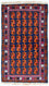 Baluch-tæppe - 136 x 77 cm - blå