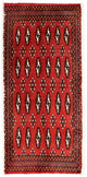 Turkaman-tæppe 100x50cm - Persisk tæppe
