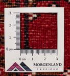 Løber Turkaman-tæppe - 100 x 50 cm - rød