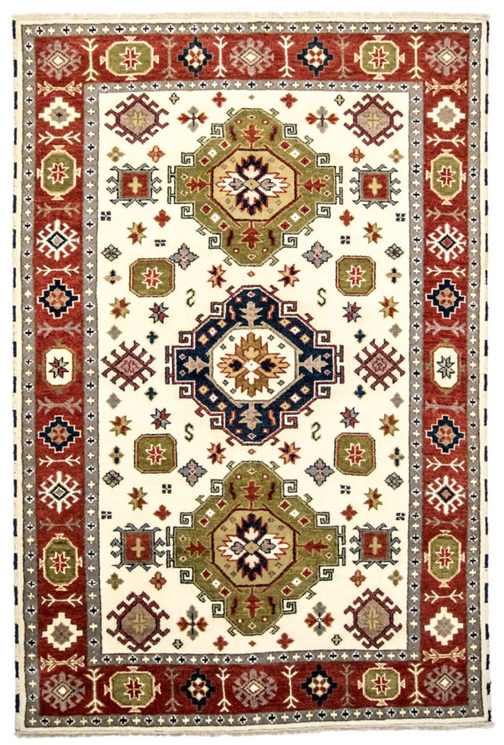 Orientalsk tæppe - 296 x 200 cm - beige