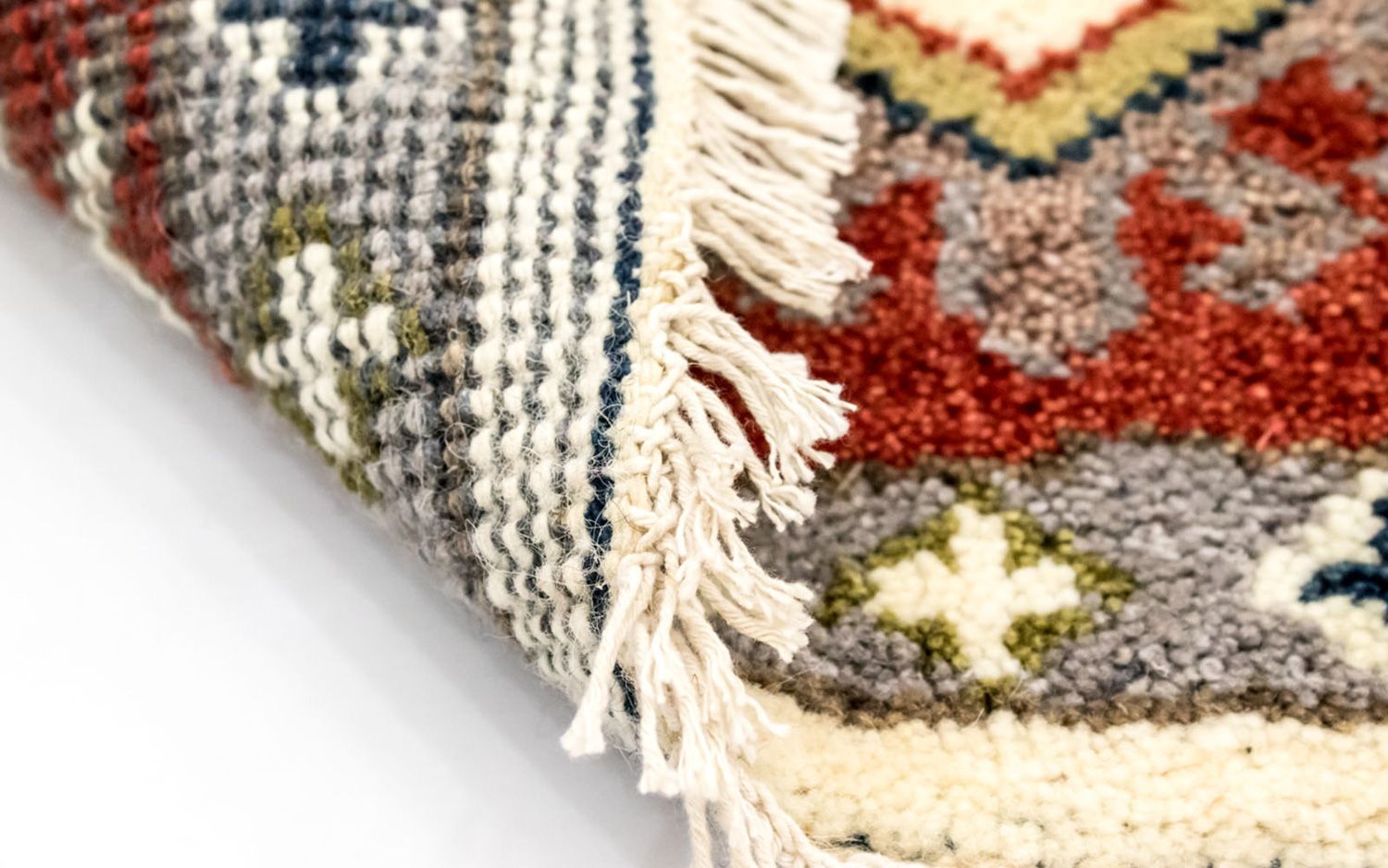 Orientalsk tæppe - 296 x 200 cm - beige