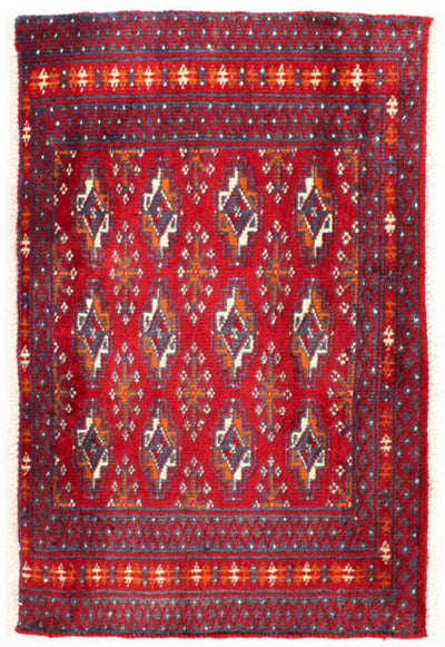 Turkaman-tæppe 50x100cm - Persisk tæppe