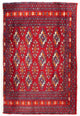 Turkaman-tæppe 100x50cm - Persisk tæppe