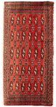 Turkaman-tæppe 100x50cm - Persisk tæppe