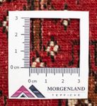 Løber Turkaman-tæppe - 100 x 50 cm - rød