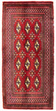 Turkaman-tæppe 100x50cm - Persisk tæppe
