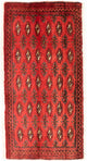 Turkaman-tæppe 100x50cm - Persisk tæppe