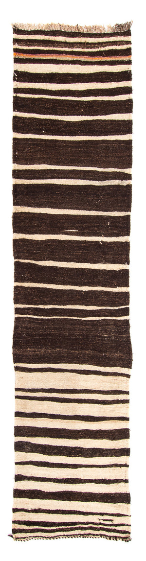 Løber Kelim-tæppe - gammelt - 305 x 75 cm - flerfarvet
