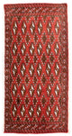 Turkaman-tæppe 100x50cm - Persisk tæppe