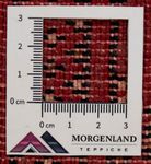 Løber Turkaman-tæppe - 100 x 50 cm - rød