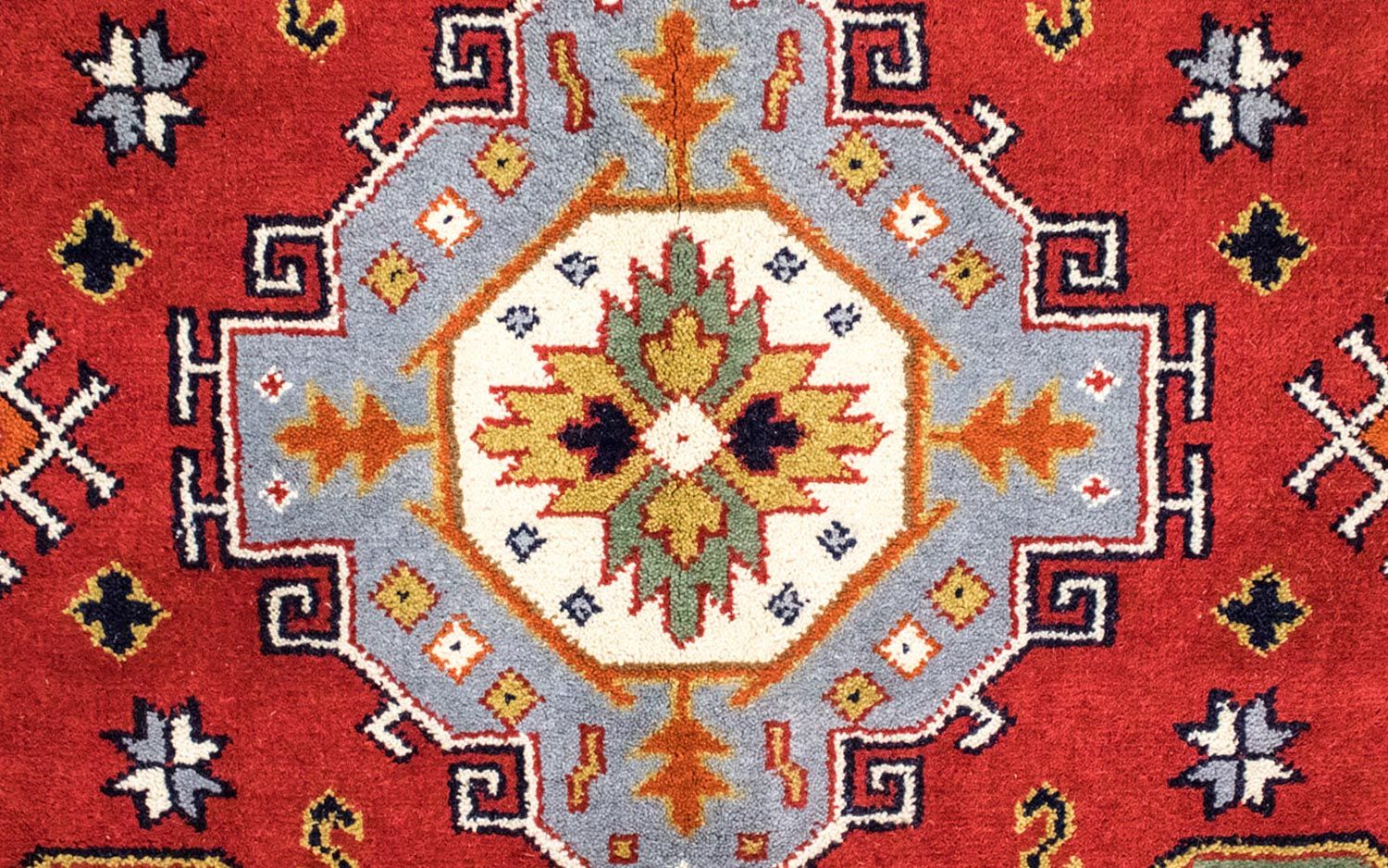 Orientalsk tæppe - 302 x 202 cm - rød