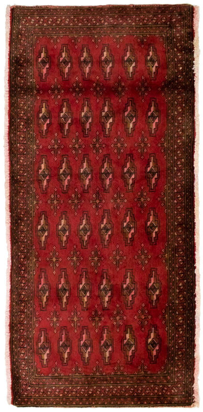 Turkaman-tæppe 60x130cm - Persisk tæppe