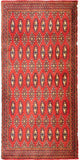 Turkaman-tæppe 130x60cm - Persisk tæppe