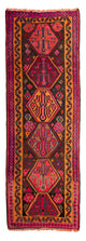 Antikt kilim Tæppe 375x142cm
