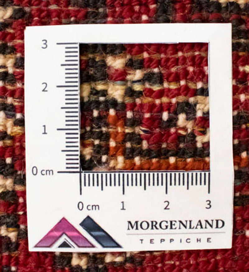 Turkaman-tæppe - 130 x 60 cm - rød