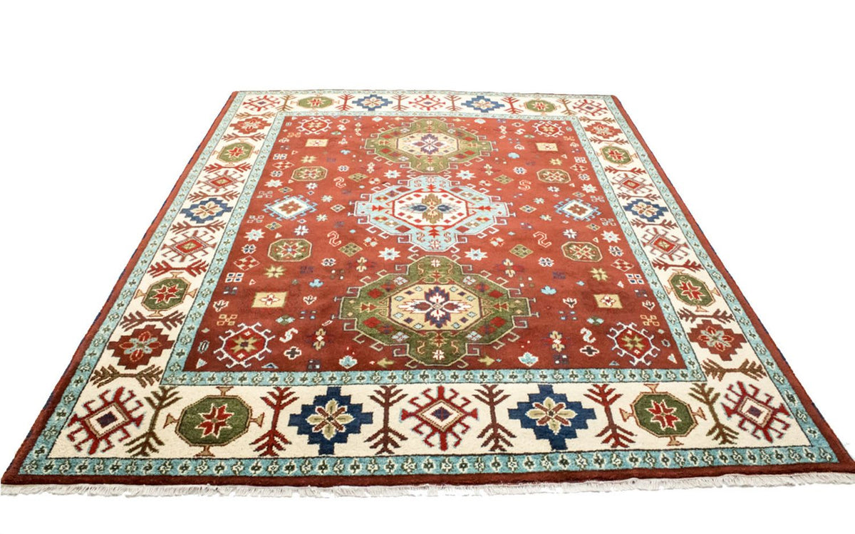 Orientalsk tæppe - 306 x 244 cm - rød