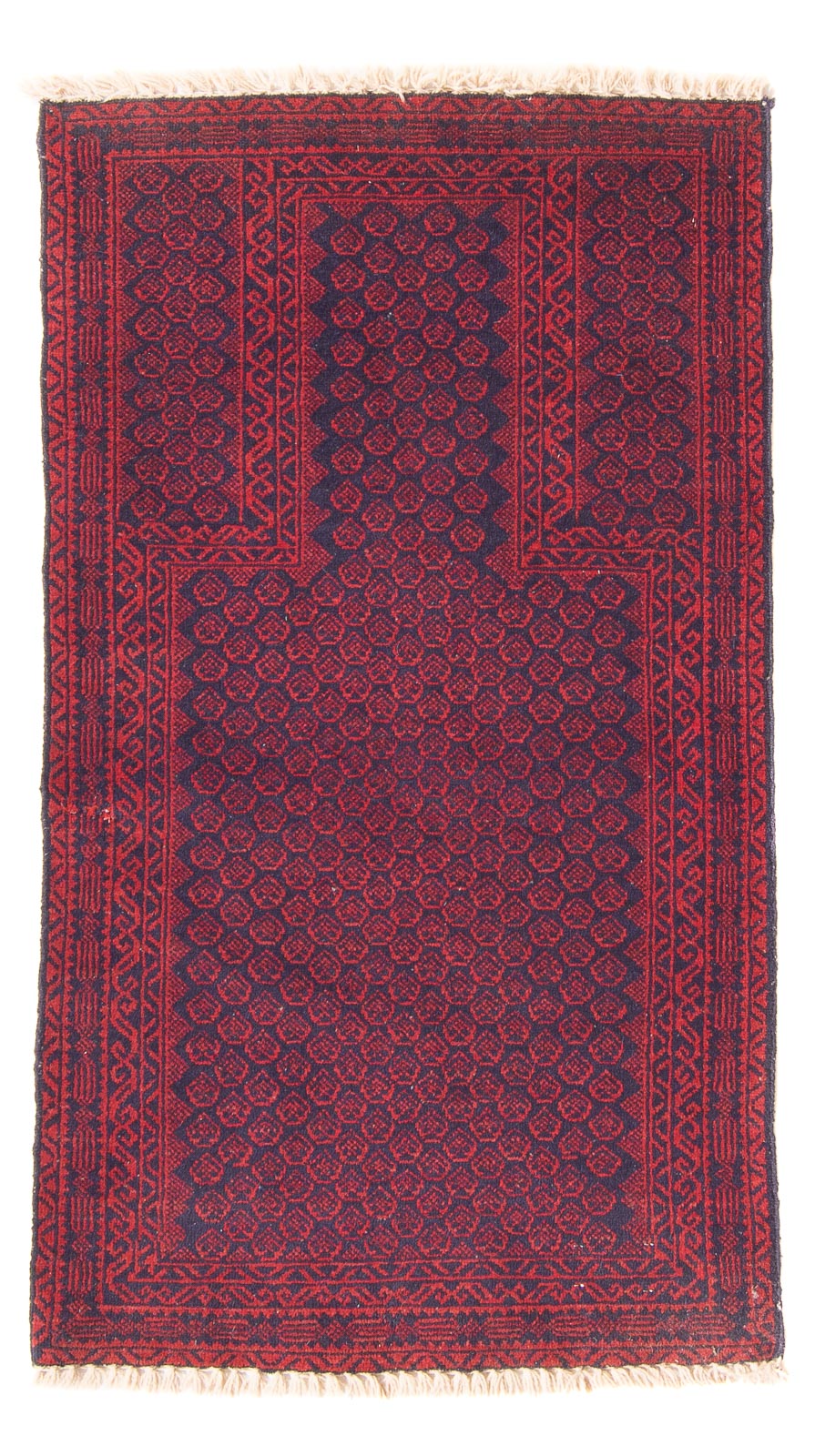 Baluch-tæppe - Bøn tæppe - 140 x 76 cm - blå