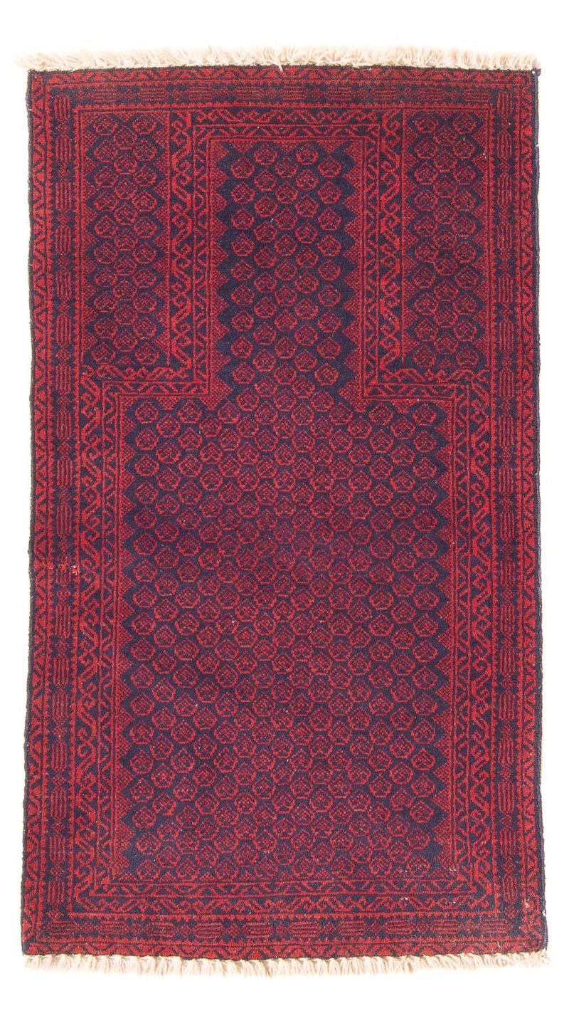 Baluch-tæppe - Bøn tæppe - 140 x 76 cm - blå