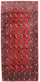 Turkaman-tæppe 130x60cm - Persisk tæppe