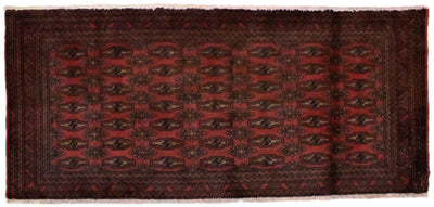Turkaman-tæppe 60x130cm - Persisk tæppe