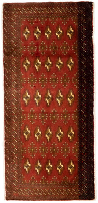 Turkaman-tæppe 130x60cm - Persisk tæppe – product image