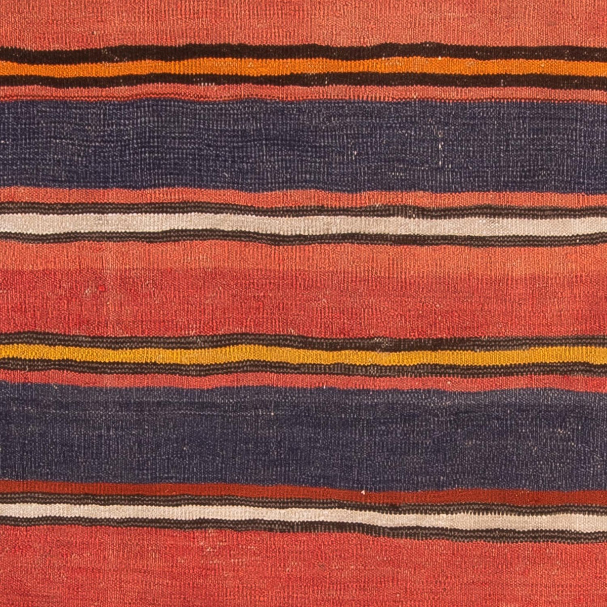 Kelim-tæppe - gammelt - 200 x 150 cm - flerfarvet