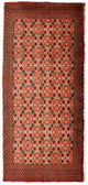 Turkaman-tæppe 130x60cm - Persisk tæppe