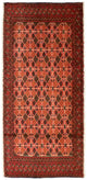 Turkaman-tæppe 130x60cm - Persisk tæppe