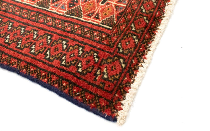 Turkaman-tæppe - 130 x 60 cm - orange
