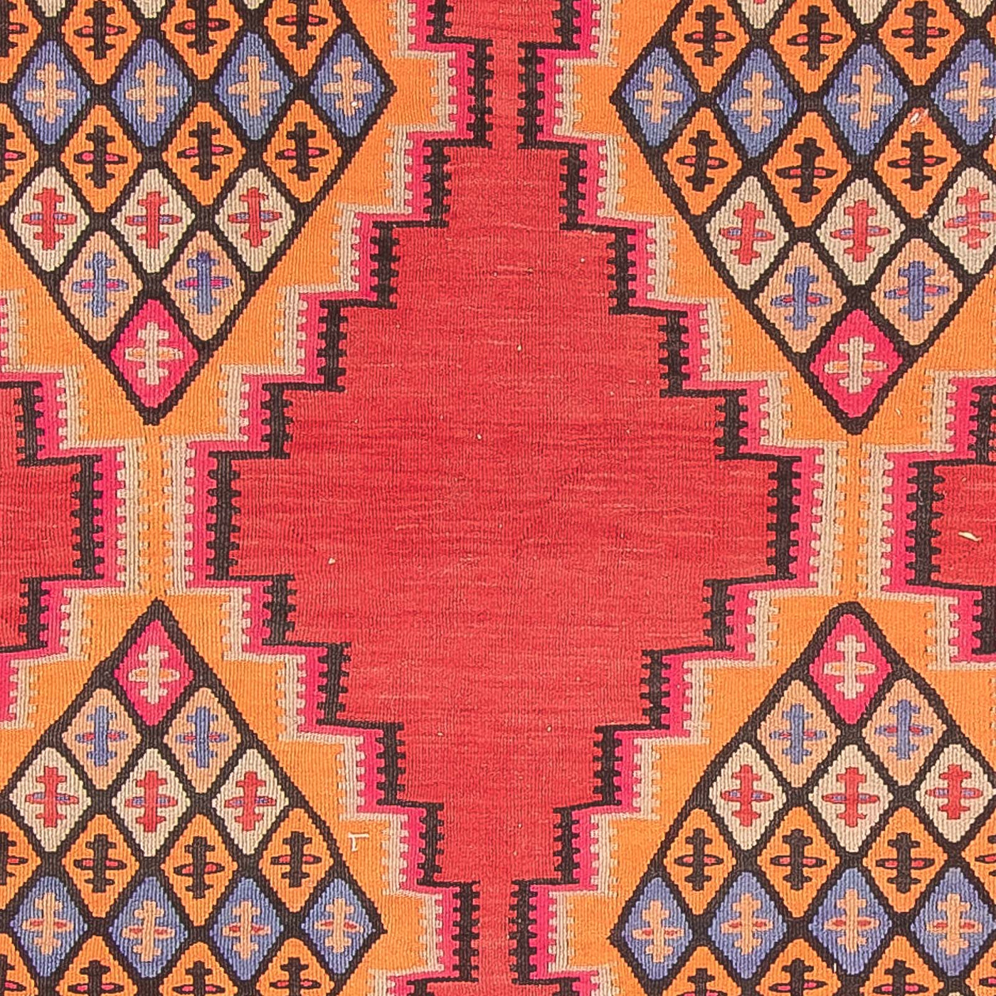 Antikt kilim Tæppe 395x180cm