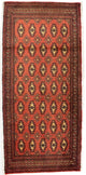 Turkaman-tæppe 130x60cm - Persisk tæppe