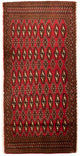 Turkaman-tæppe 60x130cm - Persisk tæppe