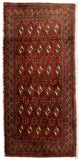Turkaman-tæppe 130x60cm - Persisk tæppe