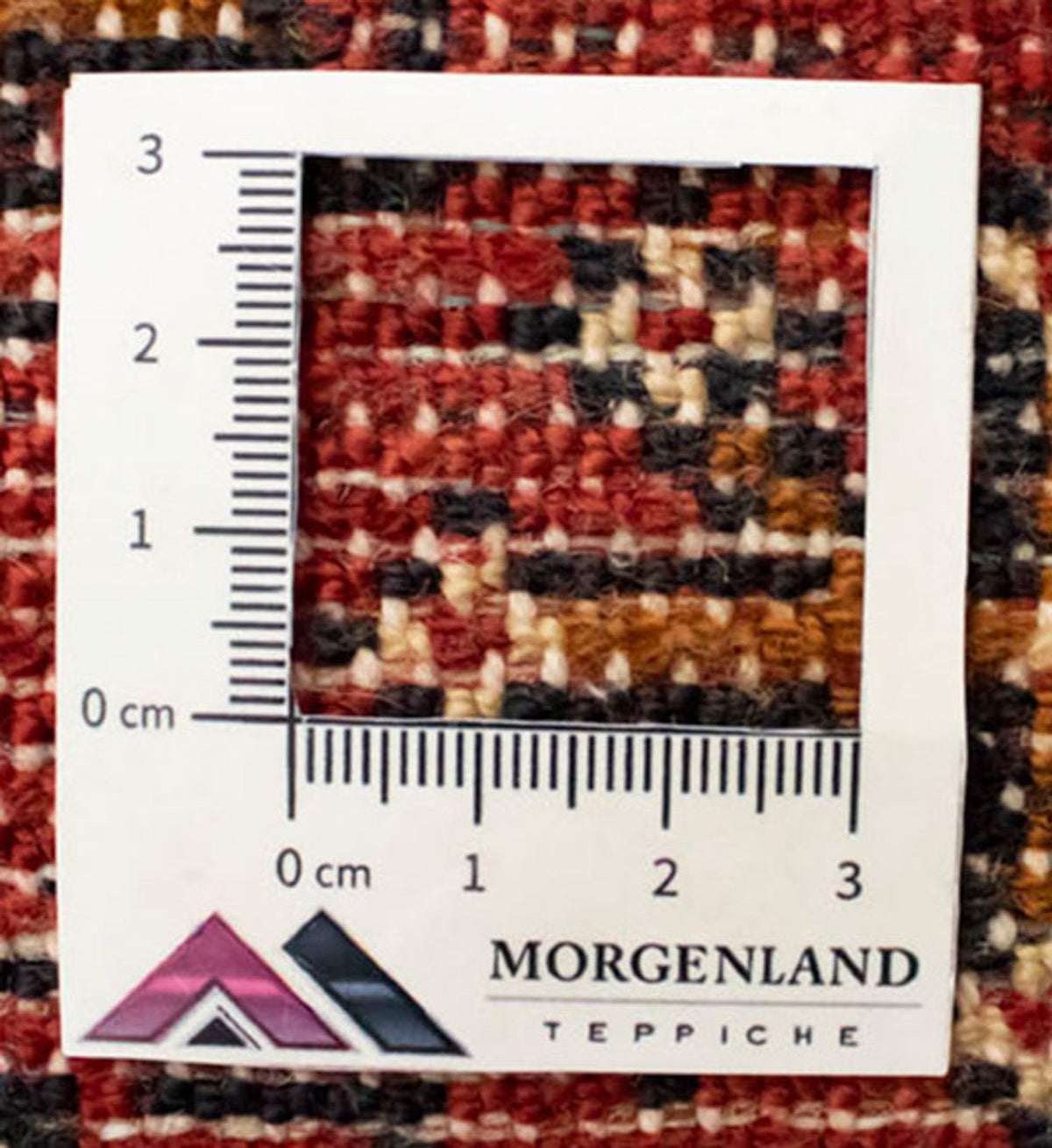 Turkaman-tæppe - 130 x 60 cm - rød