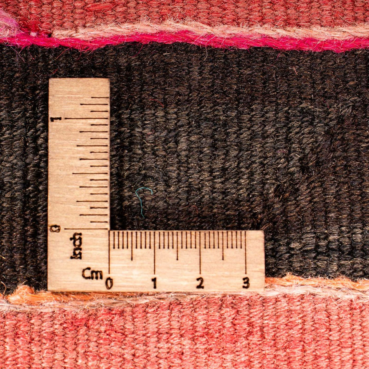 Løber Kelim-tæppe - gammelt - 400 x 140 cm - flerfarvet