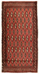 Turkaman-tæppe 130x60cm - Persisk tæppe