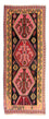 Løber Kelim-tæppe - gammelt - 340 x 150 cm - flerfarvet