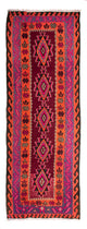Antikt kilim Tæppe 390x141cm