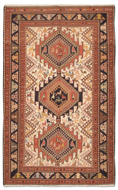 Silke kilim Tæppe 122x194cm