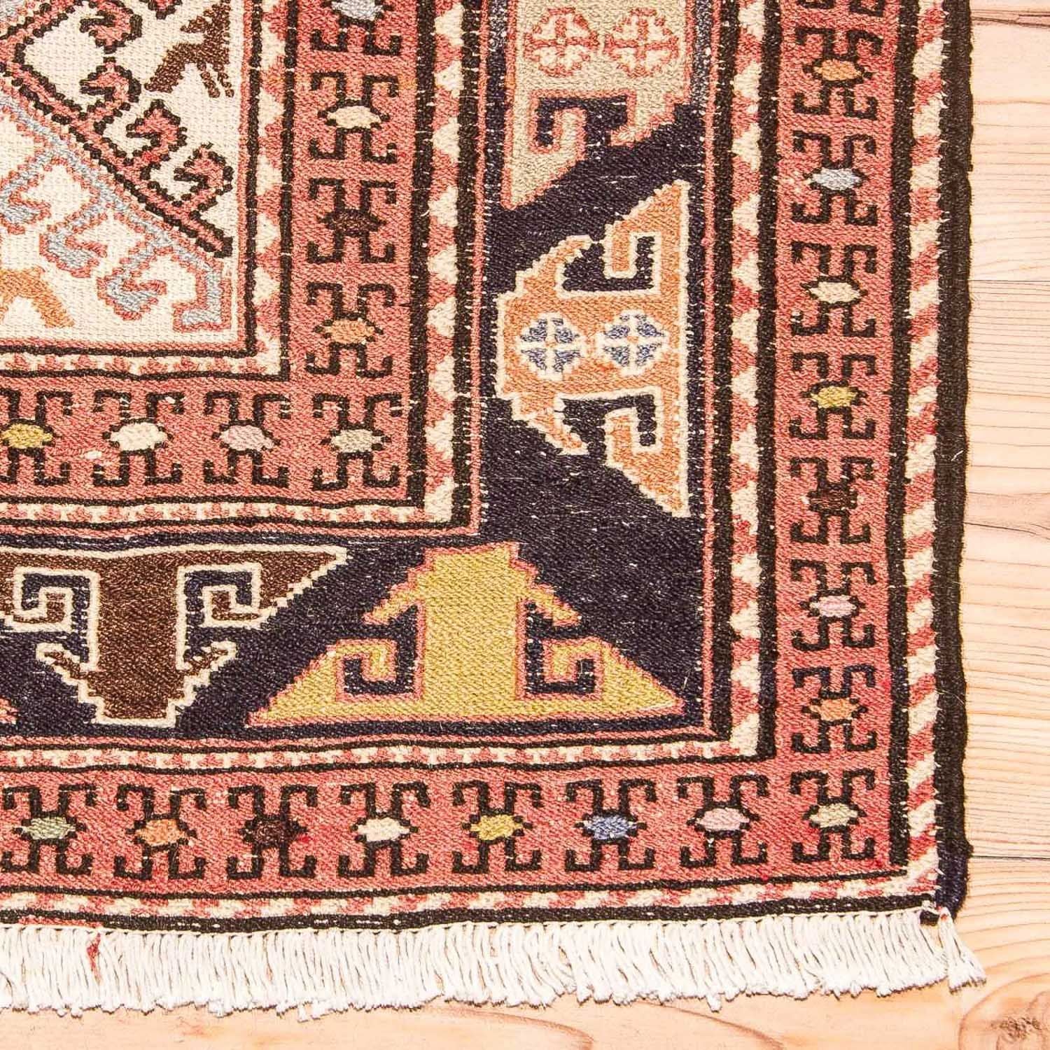 Kelim-tæppe - orientalsk - 194 x 122 cm - brun