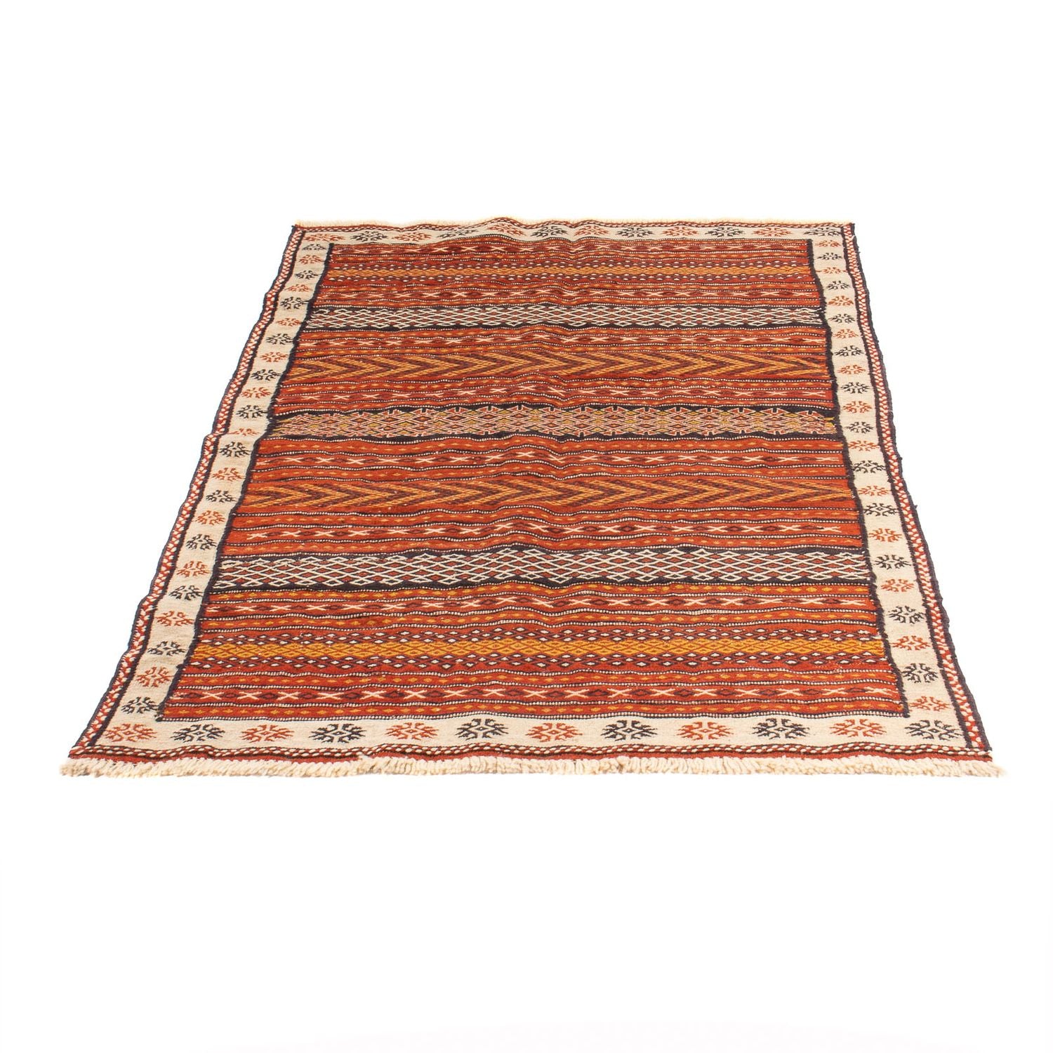 Kelim-tæppe - orientalsk - 165 x 97 cm - flerfarvet