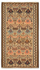 Antikt kilim Tæppe 195x108cm