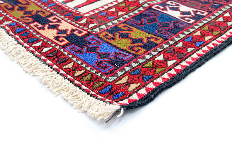 Kelim-tæppe - orientalsk - 212 x 118 cm - beige